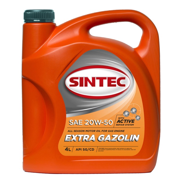 Mineral moy Sintec Extra Gazolin 20W-50 3 l