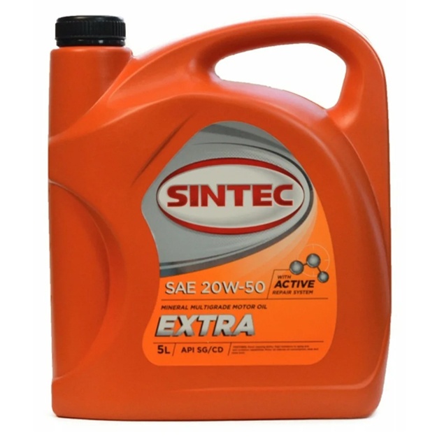 Mineral moy Sintec Extra Gazolin 20W-50 5 l