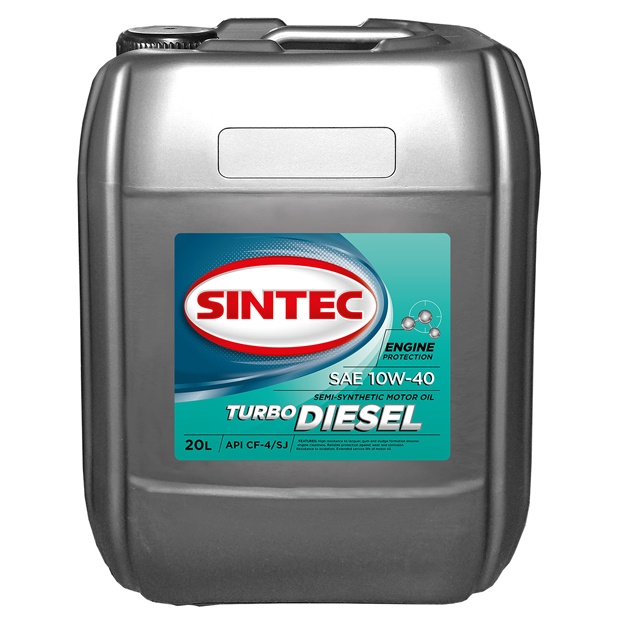 Turbo dizel moyi Sintec 10W-40 20 l