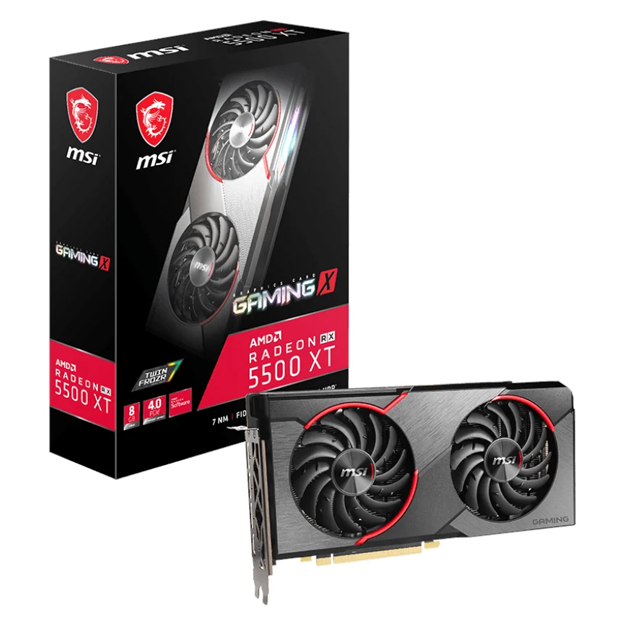 Видеокарта MSI Radeon RX 5500 XT GAMING X 8G