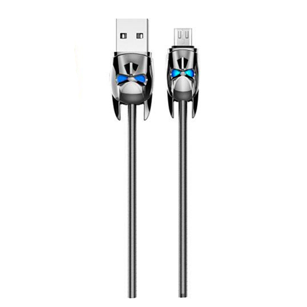 Hoco U30 Shadow knight Micro-USB zaryadlovchi kabeli To‘q kulrang