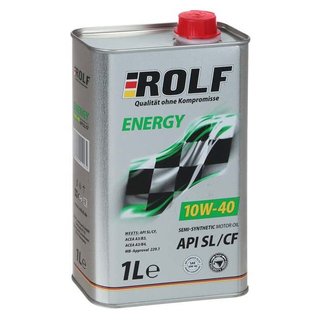 Yarim sintetik moy ROLF Energy SAE API SL/CF 10W-40 1 l