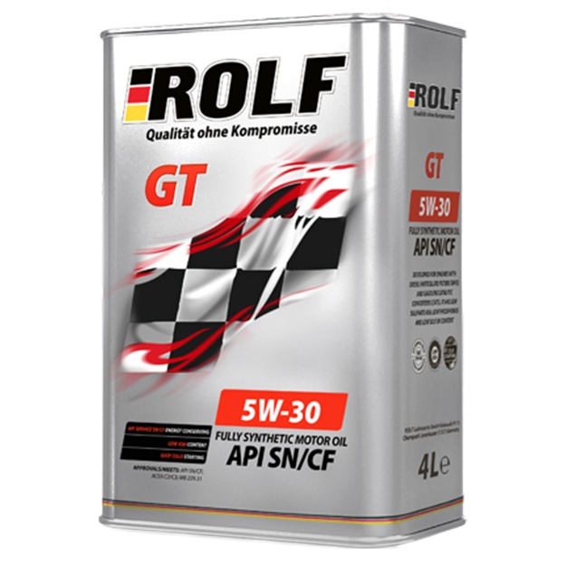 Sintetik moy ROLF GT SAE API SN/CF 5W-30 4 l