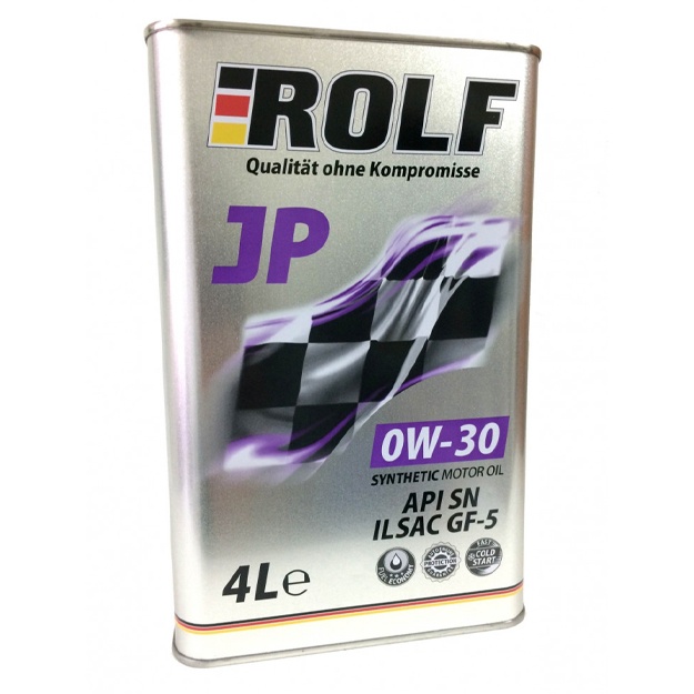 Масло синтетическое ROLF JP SAE GF 5/API SN 0W-30  4л