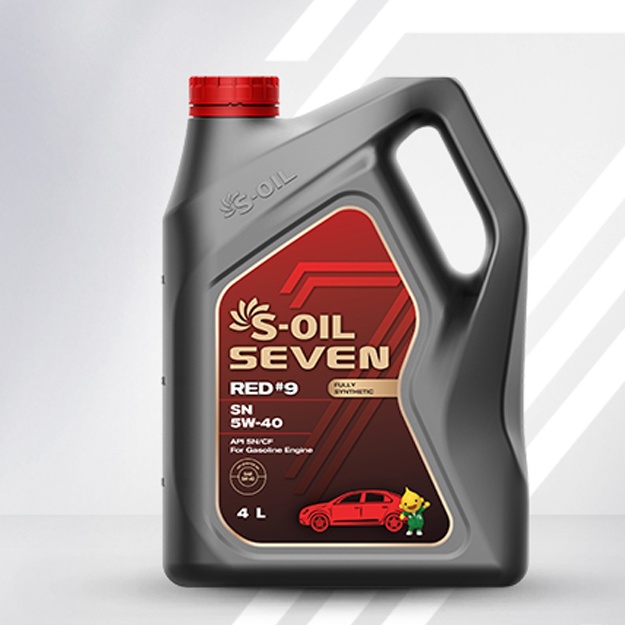 Sintetik moy S-oil SEVEN RED #9 SN 5W-40 4l