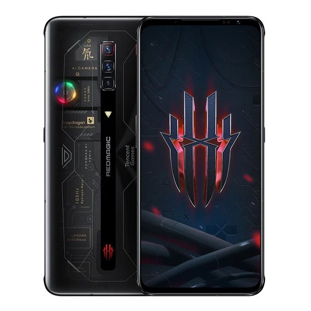Смартфон ZTE nubia Red Magic 6s Pro 256GB 12 GB Прозрачный