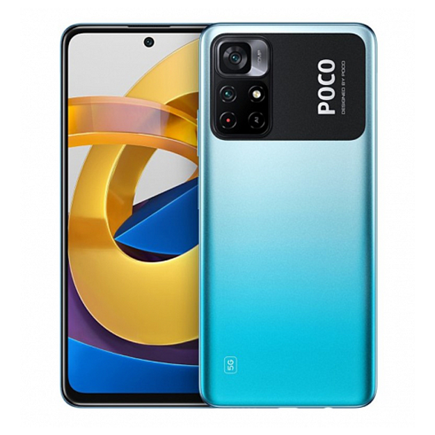 Смартфон Xiaomi Poco M4 Pro 5G 4 GB 128GB Синий
