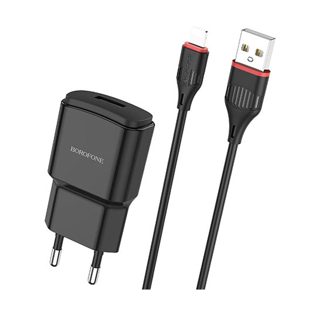 Quvvatlash qurilmasi Borofone BA48A Orion Qora Lightning