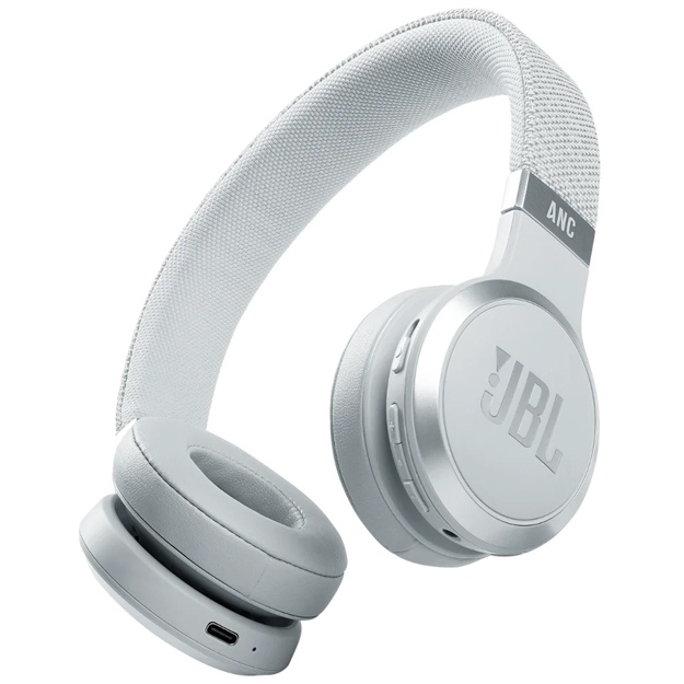 Simsiz quloqchinlar JBL Live 460NC Oq