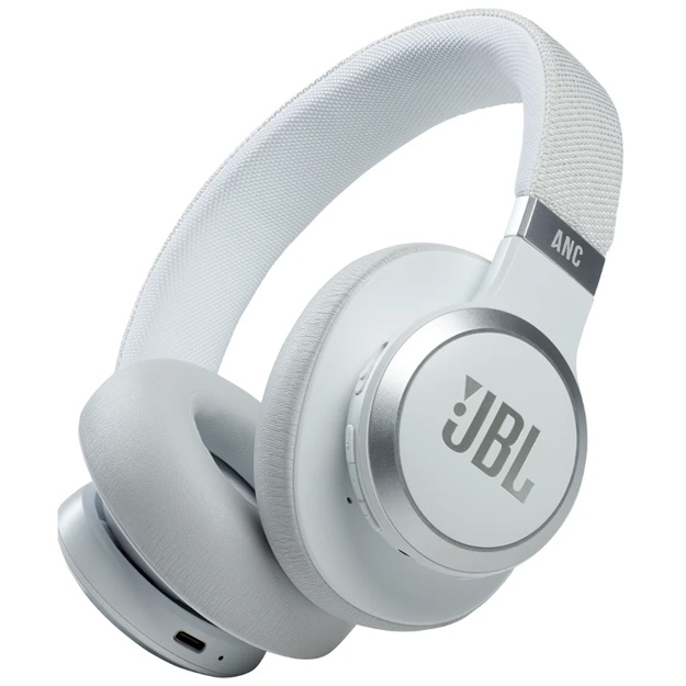 Simsiz quloqchinlar JBL Live 660NC Oq
