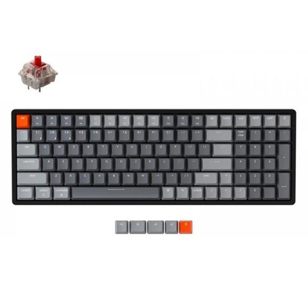 Klaviatura Keychron K4 100 keys Aluminum Frame Hot-Swap Gateron RGB Red (K4J1_KEYCHRON)