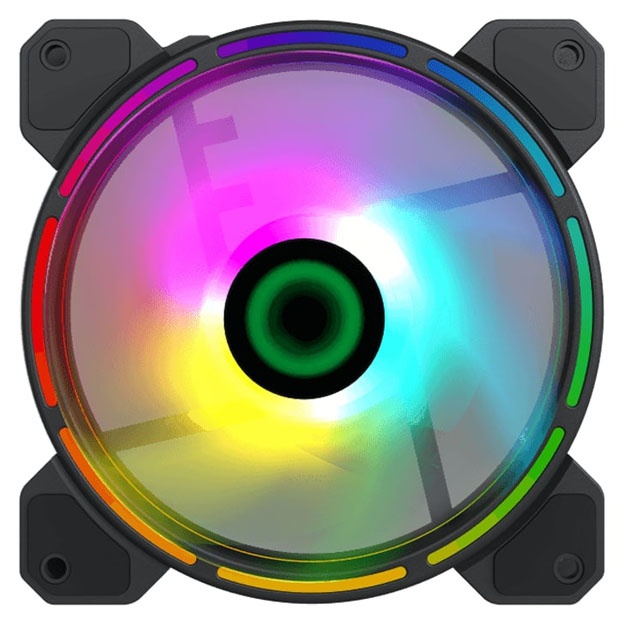 Корпусный вентилятор GameMax 120 мм ARGB FN-12Rainbow-D