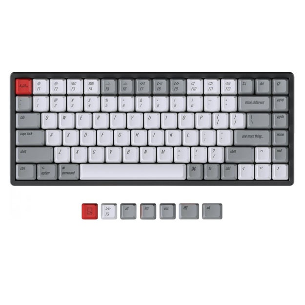 Набор кейкапов Keychron K2 OEM PBT Retro 84 шт (KP1_KEYCHRON)