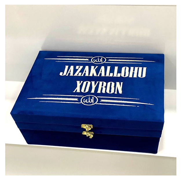 Qur’onni Karimli sovg‘a to‘plami 02 Ko‘k rang