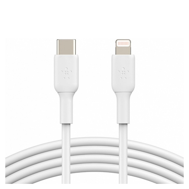 Кабель Belkin BRAIDED cable lightning - USB-С Белый
