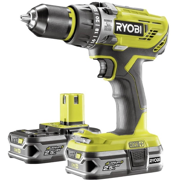Akkumulyatorlik drel-shurupburagich Ryobi R18PD31-225S