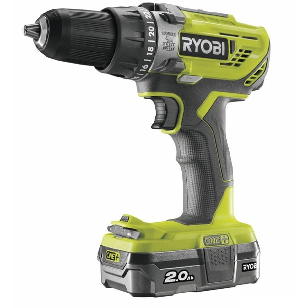 Akkumulyatorlik drel-shurupburagich Ryobi R18PD3-120S