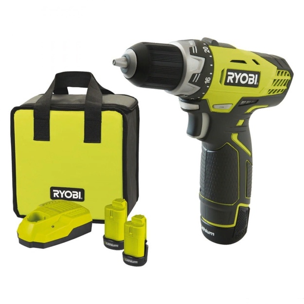 Akkumulyatorlik drel-shurupburagich Ryobi RCD12012L