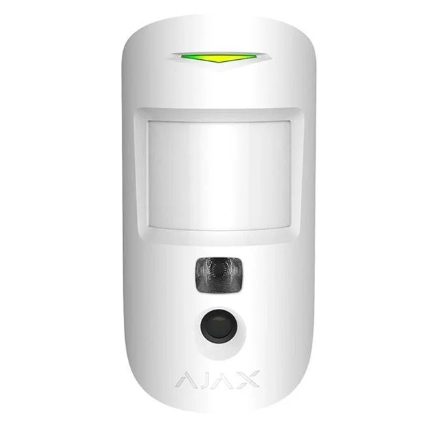 Suratga olish imkoniyatiga ega simsiz harakat sensori Ajax MotionCam (10309.23.WH1)