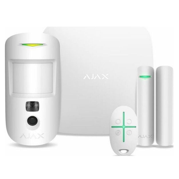 Xavfsizlik signalizatsiya to‘plami Ajax StarterKit Cam Ok (20293.58.WH1)