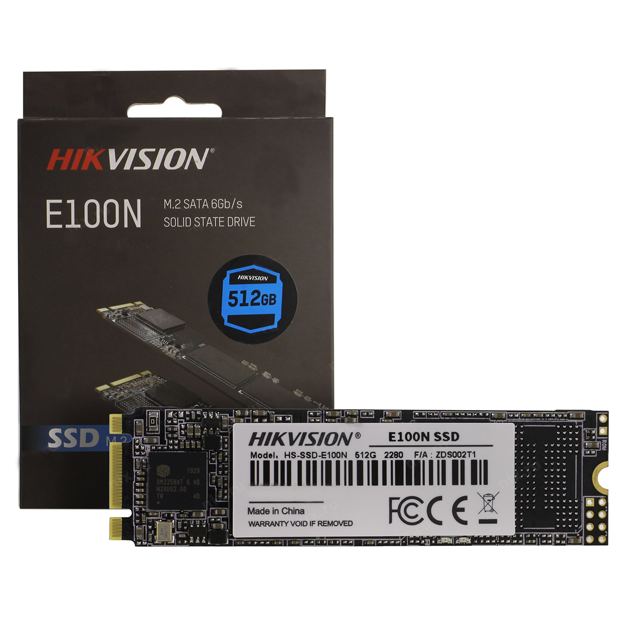 SSD накопитель Hikvision E100N 512GB