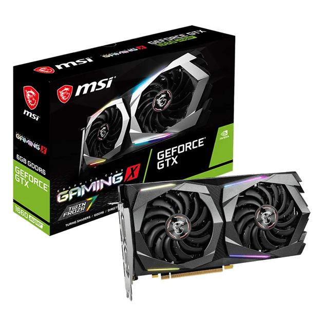 Видеокарта MSI Geforce GTX 1660 Super Gaming X 6GB