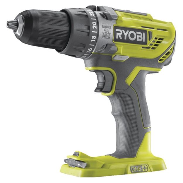 Аккумуляторная дрель-шуруповерт Ryobi R18PD3-0