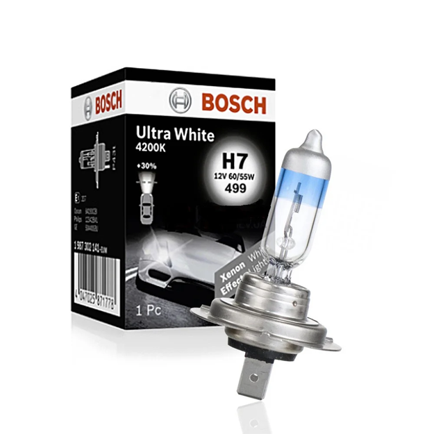 Автолампа Bosch Ultra White 4200K H7 1987302171