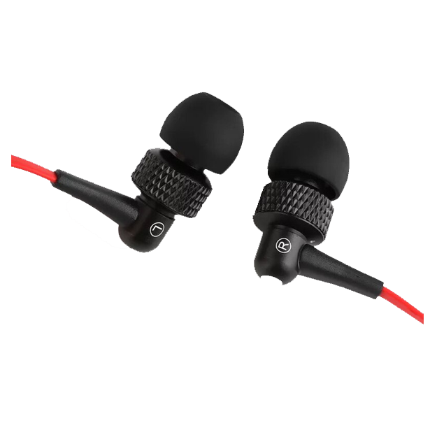 Simli quloqchinlar Awei ES-390i Qora-qizil