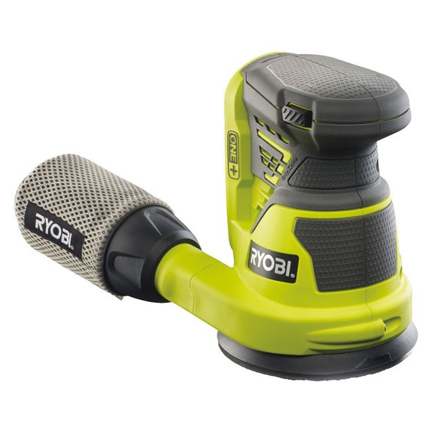 Simsiz tasodifiy orbital silliqlash mashinasi Ryobi ONE+ R18ROS-0