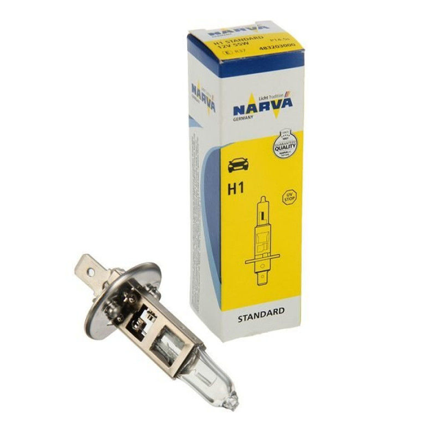 Avtomobil chiroqchasi Narva H1 12V 55W P14.5S 0483203000