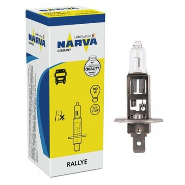 Автолампа Narva H1 RA 12V 100W P14.5S