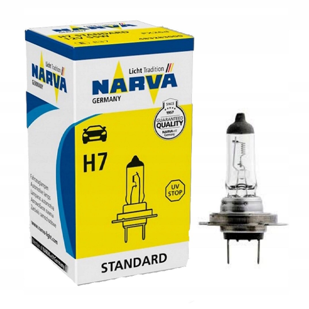 Автолампа Narva H7 12V 55W PX26d 0483283000