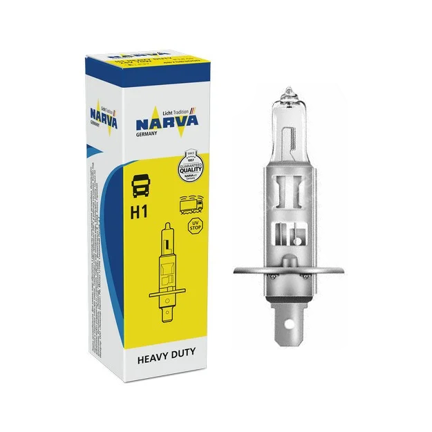Автолампа Narva H1 HD 24V 70W P14.5S 0487083000