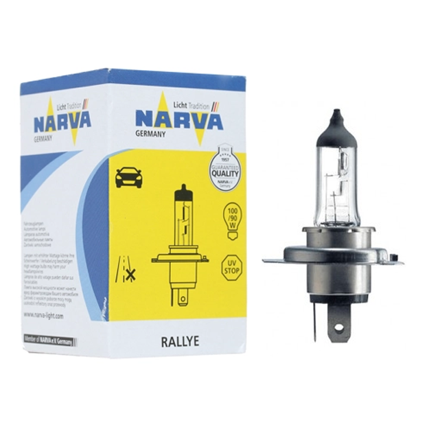 Avtomobil chiroqchasi Narva H4fit RA 12V 100/90W P43t-38 0489013000