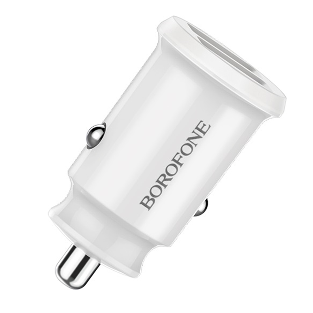 Avtomobil zaryadlovchi qurilmasi Borofone BZ8 Oq