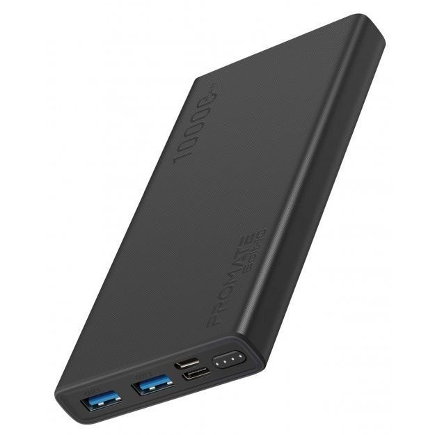 Tashqi akkumulyator Promate Bolt 10 10000mAh Qora