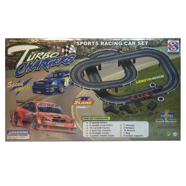 Спортивный гоночный трек от сети Turbo Chargers 02989