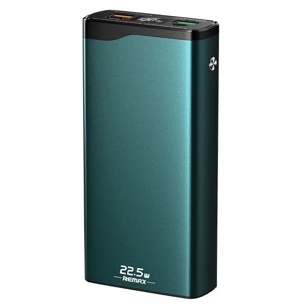 Внешний аккумулятор Remax RPP 201 10000 mah Зелeный