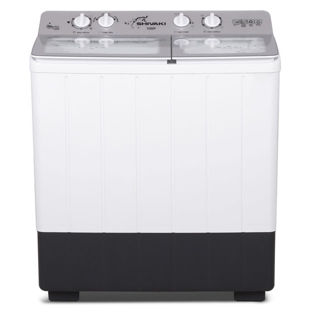 Yarim avtomat kir yuvish mashinasi Shivaki TG 80 P Kulrang