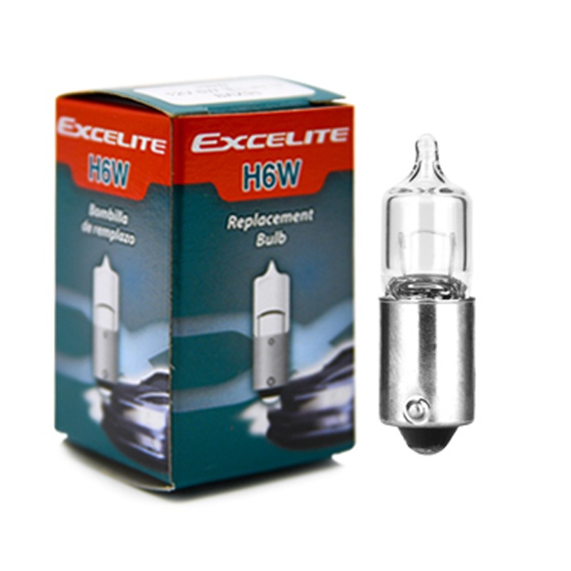 Avtomobil chiroqchasi Excelite H6W 12V 6W BAX9s 15500