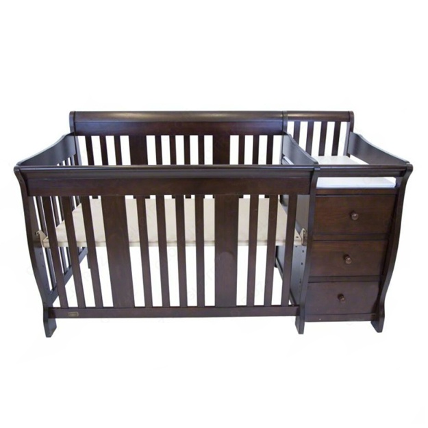 Кроватка Giggles Espresso Wooden Crib