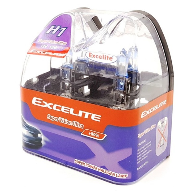Avtomobil chiroqchasi Excelite H1 12V 55W P14.5S Super Vision Ultra 10106TC