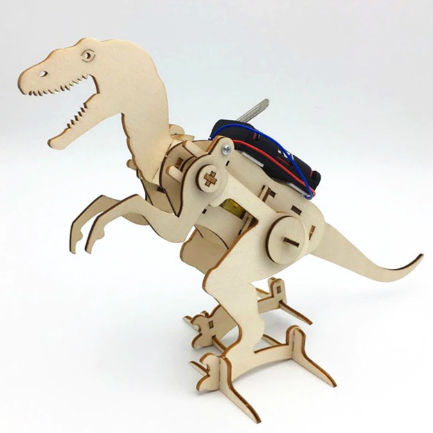 T-Rex yelektrda yuruvchi dinozavr