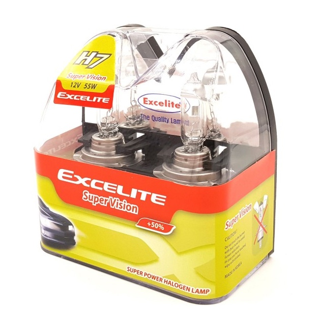Автолампа Excelite H7 12V 55W PX26d Super Vision 10705