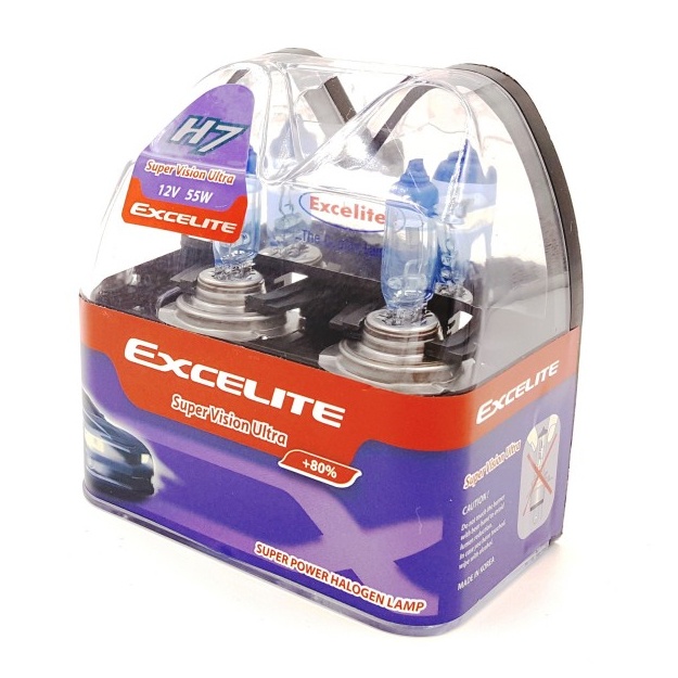 Автолампа Excelite H7 12V 55W PX26d Super Vision Ultra 10706TC