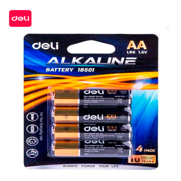 Batareyki AA LR6 1.5V 4d, 18503 Deli 343