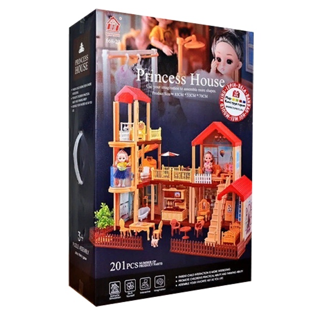 Кукольный домик Princess House 668-24