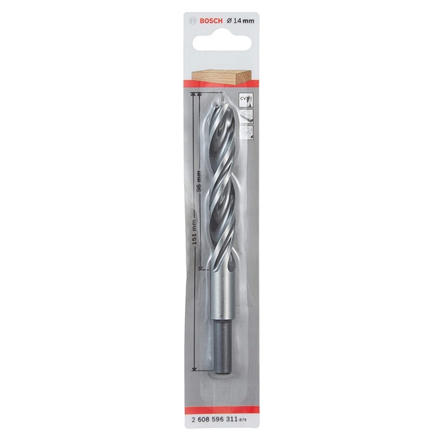 Yog‘och uchun sverlo Bosch 14x9 mm 2608596311