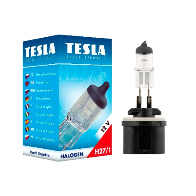 Автолампа Tesla H27/1 12V 27W PG13 880-SAE B12711